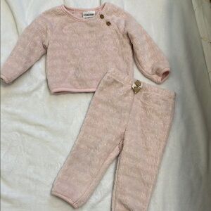Calvin Klein Soft Pink Baby Set